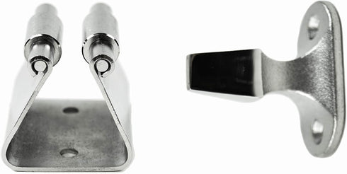 MARINE CITY Door Stopper Catch and Holder, Heavy-Duty Stainless Steel, Rust-Resistant for Boats and RVs
