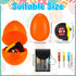 18 Packs WinnerWhy Easter Basket Stuffers for Adult Easter Eggs Prefilled with Tape Measure Screwdriver Keychain