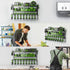 Tccxfot 3 8 Power Tool Organizer - Layer Drill Holder Wall Mount, Storage Rack for Garage Organization, Large Tool