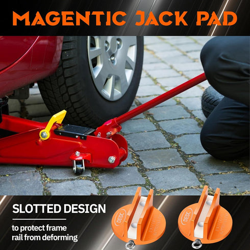 DEDC Pinch Weld Jack Pad Floor Stands, Jack Accessories Supplies Change Tire Repair Tires Oil Must Have Lifting Pucks