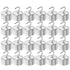 50pcs 20g Chrome-Plated Iron Hook Weight Kit 1000g Total Physics Laboratory Hanging