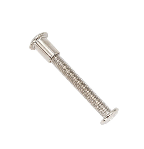 binifiMux 10-Pack M6x55mm Countersunk Rivet Hex Socket Cap Bolts and Hex Head Barrel Nuts for Furnitures Cribs Chairs