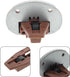 SOLUSTRE Metal Drawer Slide Replacement Kit with Heavy-Duty Drawer Track Guide and Stopper for Cabinet Hardware