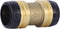 SharkBite 1-1/4 Inch Coupling, Push to Connect Brass Plumbing Fitting for PEX Pipe, Copper, CPVC, PE-RT, HDPE