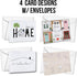 Lashicorn 24 4 6 4 Congratulations on Your New Home | pk Realtor Note Cards for Clients | Home Anniversary Sweet Home