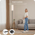 Set 2 Dimmable 2 64.4Modern Bulb 3000K-6500K, E06LDP205W1 of Floor Lamps for Living Room with Remotes and Foot Switch