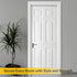 Set 5/8" 1-3/8", 2-1/2" 1-3/4" 3-1/2" Brixwell Lever Latch with Night Lock Aluminum Construction for Door Thickness