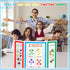 Henoyso 116 Sheets Science Fair Board Supplies with 20 Printable Presentation Subtitles and 80 Scalloped Bulletin