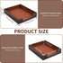 Leather Letter Tray, Office Supplies Desk Organizer for Mail, Paper, Files, Jewelry, Coffee