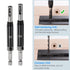 16pcs Self Centering Drill Bit Set, 5/64" - 1/4" High Speed Steel Hex Shank Woodworking Bits