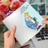 NobleWorks - 1 Funny Father's Day Card for Dad, Pa, Pop, Daddy, Stepfather with Envelope - Humor Notecard, King of the