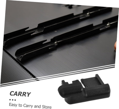 EPIGEIST 2pcs Foldable Table Leg Pads Floor Protectors for Rv Furniture Space Saving Design Easy Installation Sturdy