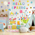 Konsait Spring Bulletin Board Decorations, 68Pcs Set, Big Umbrella Flowers, Waterdrop Cutouts for Classroom