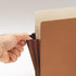 File Pocket, Straight-Cut Tab, 3-1/2" Expansion, Legal Size Smead, Redrope, 10 per Box (74264)