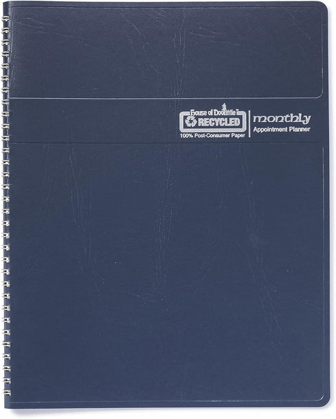 House of Doolittle 2022 Calendar Planner - Monthly, Blue Cover, 8.5 x 11 Inches, December - January (HOD26207-22)