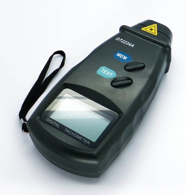 Digital Tachometer - Handheld Photo Laser, Non Contact Digital Tach Meter RPM Meter