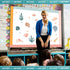 Zhanmai 6 Rolls Bulletin Board Borders, 98.5 ft Scalloped Trim for Classroom, Office, Boho Ocean Color