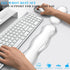 ABRONDA Set Gel Wrist Rest for Keyboard and Mouse, Wrist Rest for Keyboard, Mouse Wrist Support, Pain Relief, Cool