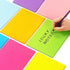 Sticky Notes, 8x6 inch, Bright Colors, Self-Stick Pads, 8 Pads/Pack, 35 Sheets/Pad, Total 280 Sheets