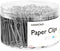 Silver Jumbo Paper Clips, 270pcs, 2 Inch (50 mm) Large Paperclips for Office and Personal Use
