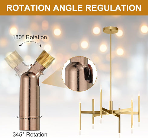 180/345 60x15mm M10 Pack 2) MECCANIXITY Sloped Ceiling Adapter, Degree Fine Thread Sloped Ceiling Light Fixture Adapter
