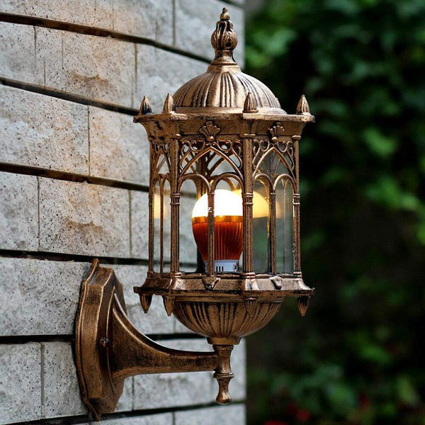Rustic Wall Light Fixtures, Antique Bronze Finish Vintage Wall Lights Wall Sconce