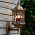 Rustic Wall Light Fixtures, Antique Bronze Finish Vintage Wall Lights Wall Sconce
