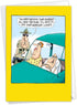 NobleWorks Funny Anniversary Card with Envelope, Cartoon Marriage Humor for Spouse - Nagging Wife C6367ANG