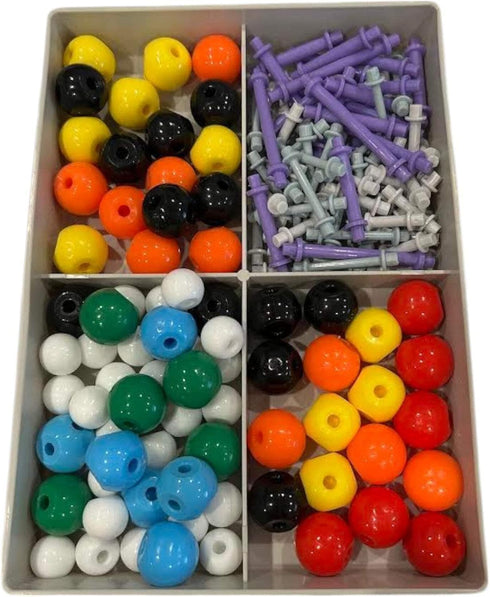 1864 Molecular Model Student Kit 154-Piece Chemistry and Biology Set with 74