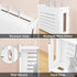 BEARUT Router Shelf Wall Mount WiFi Router Storage Box Modem Cable Cover Organized Power Strip Cable Management Hider