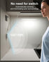 Dimmable Lighting,12 inches Counter 4500K Kitchen/Closet/Wardrobe/Shelf/Desk/Display ASOKO Motion Sensor Led Under