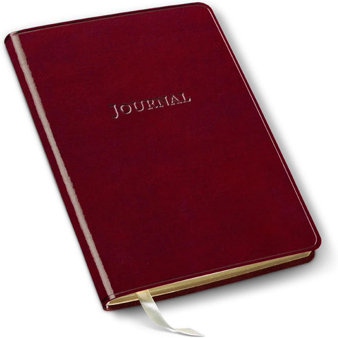 Gallery Leather Journal Notebook - 192 Pages, Softcover, Handcrafted - Acadia Black - 8 x 5.5