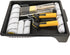10505 10 Set Set Coral Easy Coater Paint Roller Brush Kit with Extension Pole - Piece for House & Wall Painting - Ideal