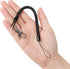 uxcell Retractable Coil Springs Lanyard, 3 Pcs Keychain Cord Holder Strap with Lobster Claw Clasps, Anti-Theft Security