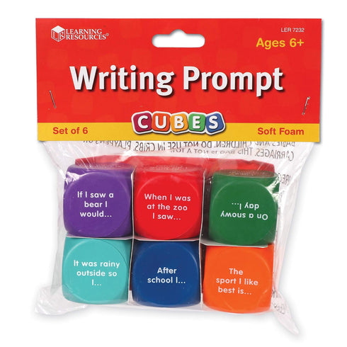 Format: Office Product Learning Resources Writing Prompt Cubes - Story Dice for Classroom Games, Creative Writing