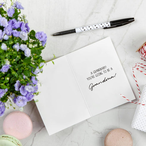 RollupJoy Funny Mothers day Card for Grandma, Pregnancy Announcement Card for Mom from Daughter Son Kids, Humor Mothers
