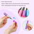 DomeStar 24PCS Lipstick Shape Creative Ballpoint Pens, Rhinestone Crystal Cute Ball Pen for Women Girls