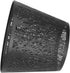 Wrought Iron Lamp Shade - Carved Forest Tree Shaped E27 Mini Lampshade for Bedroom Decor (Black)