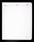 BookFactory Student Lab Notebook, 8.5" x 11", 50 Pages, Scientific Grid Format, Standard No Carbon Copies, Wire-O Bound
