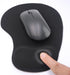 JYWYBF Ergonomic Mouse Pad with Wrist Rest, Gel Wrist Support Mousepad, Pain Relief