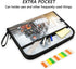 Kcldeci 13 Pocket Expanding File Folder, Steam Locomotive Train Accordion Document Organizer with Zipper Closure
