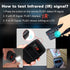 10 MHZ-1000 PL001 315/433/868/902MHZ, WOYO Car Key Fob Tester RF Frequency Tester MHZ, Remote Control Detector Infrared