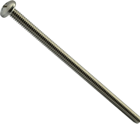 Phillips Pan Machine Screws, 10-24 x 4, 8 Piece, 014973479299