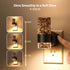 DALUXshop Dimmable 2-Pack 0-100LM, 3000K LED Night Lights Plug into Wall, Bright Plug in Nightlight, Dusk-to-Dawn