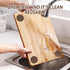 OMASUNB 8 1.57Inch Pcs Circular Cutting Board Feet Reusable Rubber Feets for Cutting Boards & Cutting Board Feet Non
