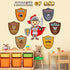 gisgfim Armor of God Bulletin Board Decorations, Christian Bible Verse Cutouts for Classroom Decor