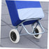 2Pcs STOBAZA Rolling Cart Wheel Replacement for Grocery Trolley Shopping Cart Wheels with Climbing Design for Easy