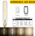 7.3 Inch T10 Bulb 60 Dimmable 3000K E26 Bulb, AC120V 600lm,6W Bulb sconces,4 Pack(6w-3000k) LED Watt, Soft White Edison