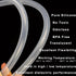 1/2" 5/8" 16ft (16.4ft) Silicone Tubing ID x OD - Length Food Grade Silicon Tube Flexible High Temp Pure Silicone Hose