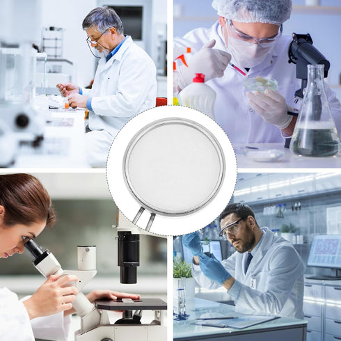 100 Fine Mesh Sieve Strainer, Stainless Steel Cell Strainer for Laboratory Standard Test Sieve